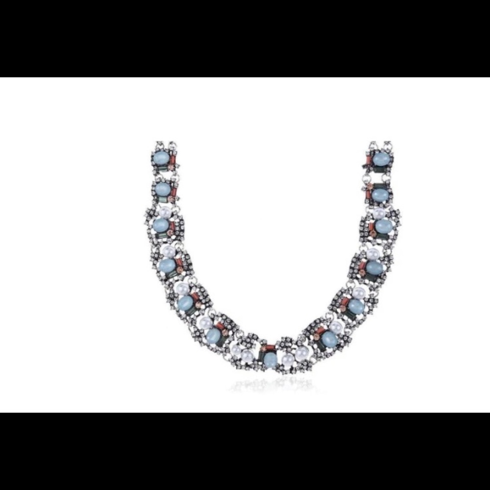 Rhinestone choker necklace!